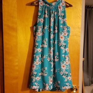 🤩 teal spring dress